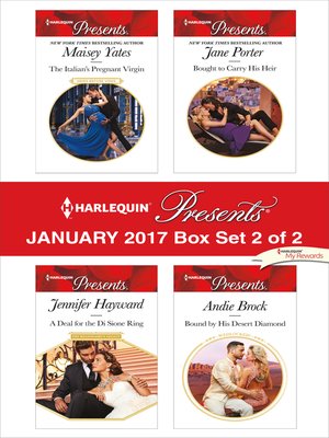 cover image of Harlequin Presents January 2017, Box Set 2 of 2